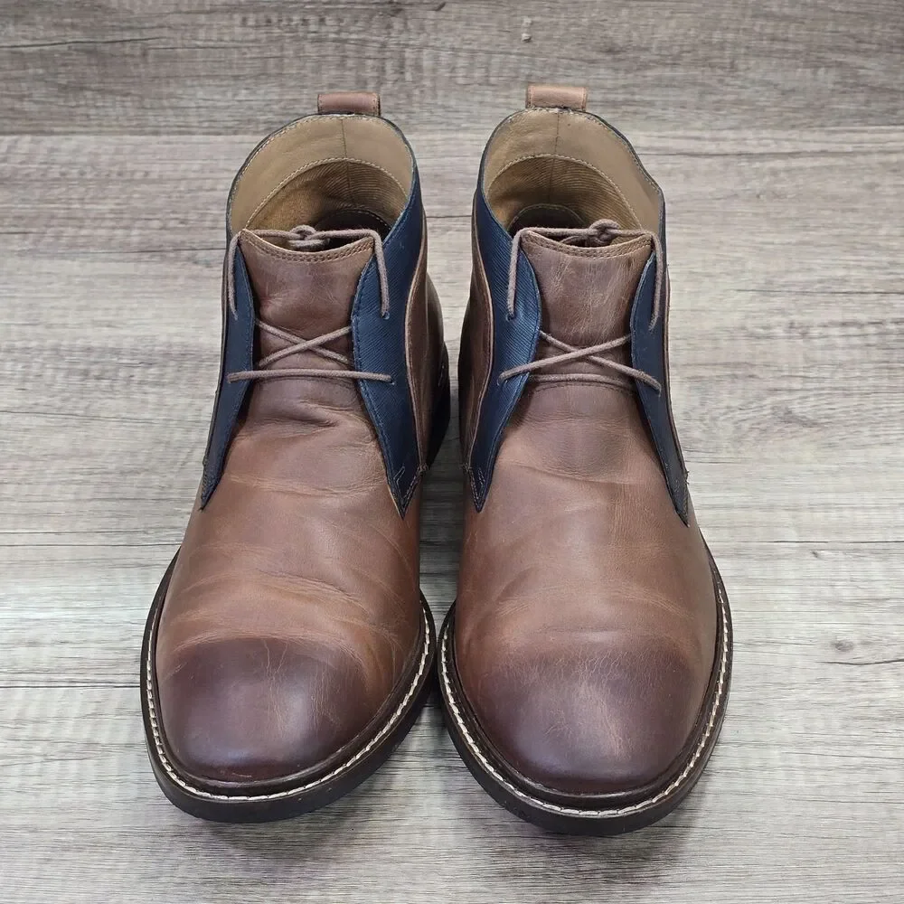 Cole Haan Graydon Men's Size 9M Brown Leather Chukka Boots (C24141)